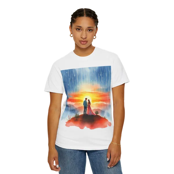 Romantic_Sunset_Couple_T_Shirt_Anniversary_Gift_Tee_Royal_Caribe